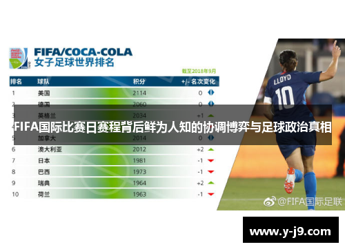 FIFA国际比赛日赛程背后鲜为人知的协调博弈与足球政治真相